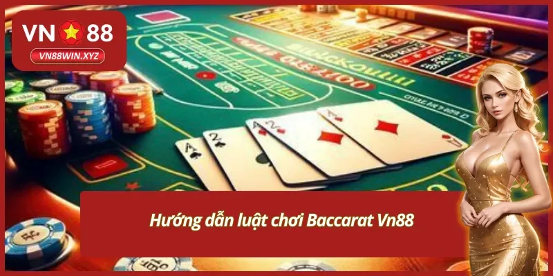 Hướng dẫn luật chơi Baccarat Vn88