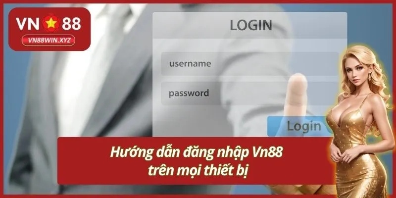Hướng dẫn đăng nhập Vn88 trên mọi thiết bị